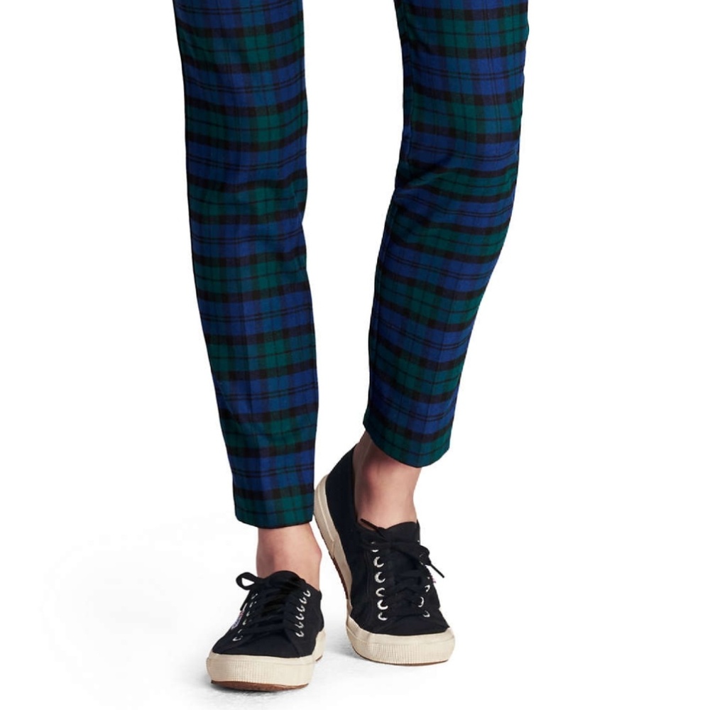 Flannel Pencil Pants - Picture 2 of 4